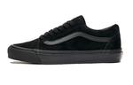 Кроссовки Old Skool Vans Lx Leather Suede 'Black' - фото 3
