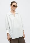 Блуза By Malene Birger LEONORA, Pure White/White - фото 7