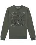 Свитер Watapparel Sweatshirt Landschaft, хаки - фото