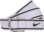 Мужской полосатый ремень Nike, White - фото
