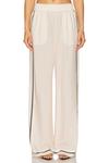 Брюки на резинке Thompson Simkhai, sand - фото