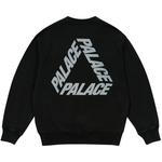 Свитер Palace Pigment P3 Crew, Black - фото 2