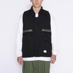 WTAPS Жилет с воротником стойкой, Army Green - фото 6