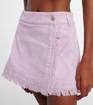 Мармо потертая джинсовая мини-юбка Pucci, Laser Rosa - фото 4