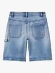Детские джинсовые шорты Benetton, Blue - фото 2