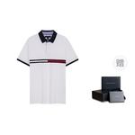 Мужская поло Tommy Hilfiger, черный - фото 3