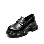 YEARCON Женские лоферы черные, цвет Black - фото 2