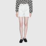 Шорты женские Gucci джинсовые, белый - фото 2