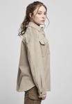 Демисезонная куртка Urban Classics LADIES CLASSIC OVERSHIRT, цвет Lighttaupe - фото 5