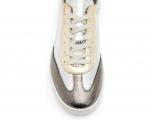 Кроссовки AllSaints Thelma Met Sneakers, цвет Silver Multi - фото 2