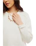 Свитер Free People Spring Street Pullover, белый - фото 3