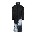 Парка Alexander McQueen Storm Sky Print Parka, Blue - фото