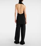 Лоза драпированный топ Khaite, черный - фото 3