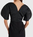 Платье из крепа Karla Safiyaa, Black On Black - фото 5