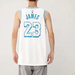 Детская баскетбольная рубашка Nike Kids, цвет White - фото 4