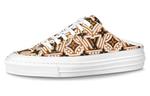 Шлепанцы женские Louis Vuitton Crafty Stellar, коричневый / белый - фото