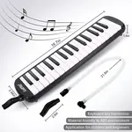 Мелодика на 32 клавиши - профессиональный клавишный духовой инструмент для студентов, детей и взрослых с сумкой для переноски OEM - фото