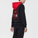 Rijin Doujin Collection Толстовка мужская черная Lining, черный - фото 6