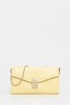 Кожаная сумка Furla, желтый - фото