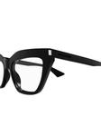 Saint Laurent Eyewear square-frame очки, черный - фото 3