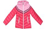 Детская пуховая куртка Moncler, розово-красная - фото 2