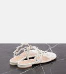 Кожаные шлепанцы Flavia Gianvito Rossi, белый - фото 2