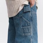 Джинсовые шорты мужские синие Dior, синий - фото 5