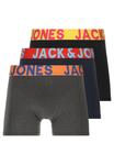 Трусики JACCRAZY SOLID TRUNKS 3 PACK Jack & Jones, цвет black/navy blazer/black - фото 6
