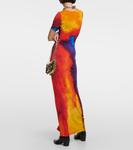 Платье макси с принтом Rabanne, Plastic Art - фото 3