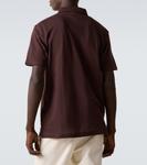 Хлопковая рубашка-поло Sunspel, Bakelite - фото 4