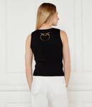 Шелковая рубашка агнер Regular fit Pinko, черный - фото 3