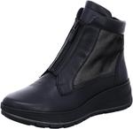 Женские современные ботильоны на шнуровке ARA, Black - фото