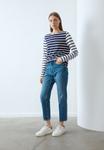 Топ с длинными рукавами CONTRAST STRIPE PATTERN ON SLEEVE 2 PACK Anna Field, темно-синий - фото 4