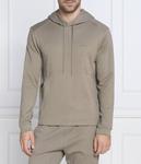 Толстовка мужская Boss Green с капюшоном и боковыми карманами, зеленый - фото