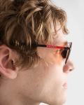 Солнцезащитные очки Prada Linea Rossa Prada, био-апельсиновые линзы mapo - фото 2