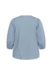 Блуза Kaffe Curve LOULOU, Windward Blue/Light Blue - фото 6