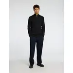 Свитер Selected Tray half zip, черный - фото 6