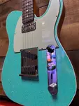 Fender Custom Shop Dual Stack HS Tele Seafoam Sparkle с чехлом - фото 3