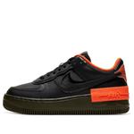 Кроссовки air force 1 shadow Nike, черный - фото