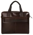 Портфель bugatti "ROMANO", натуральная кожа, коричневый - фото 3