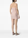 Платье мини с узором Missoni, розовый - фото 3