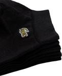 Lacoste Unisex, 3 пары низких носков, Black - фото 3