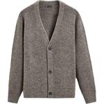 Мужской свитер ZARA, коричневый - фото 6