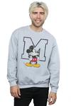 Классический свитшот M с Микки Маусом Disney, серый - фото