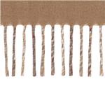 Шарф с монограммным градиентом в клетку Louis Vuitton, бежевый - фото 6