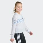 Футболка Adidas Long Sleeve Regular Fit Tee, белый - фото 4