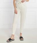 Штаны женские Boss пижамные однотонные, бежевый - фото 3