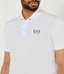 Рубашка поло Regular fit Ea7, белый - фото 4