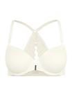 Бюстгальтер на косточках LASCANA, кремовый - фото