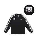 Чёрная толстовка Adidas мужская - фото 3